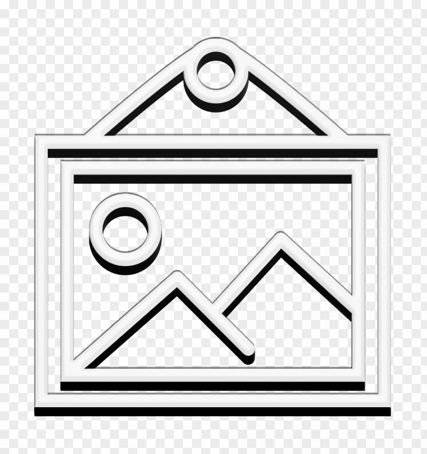 Logo Triangle Photo Icon Essential Set Picture PNG