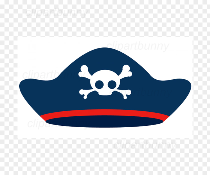 Skull & Bones Piracy Hat Clip Art PNG