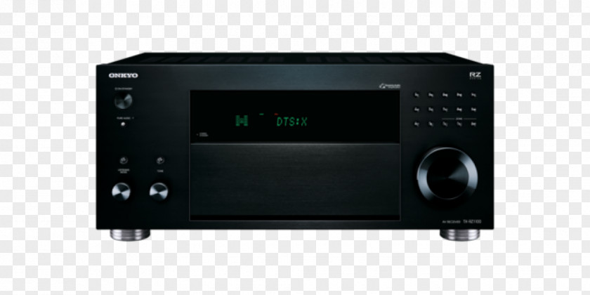 AV Receiver Onkyo TX-RZ1100 Home Theater Systems Amplifier PNG