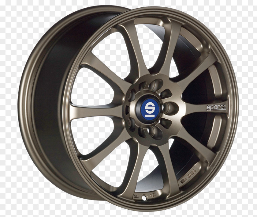 Car Alloy Wheel Rim Sparco Rays Engineering PNG