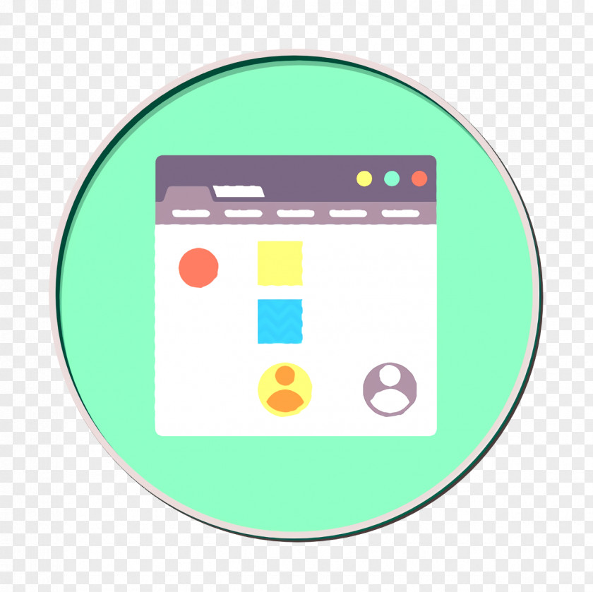 Content Icon Web Design Development & Ul-Flat-Circle Website PNG