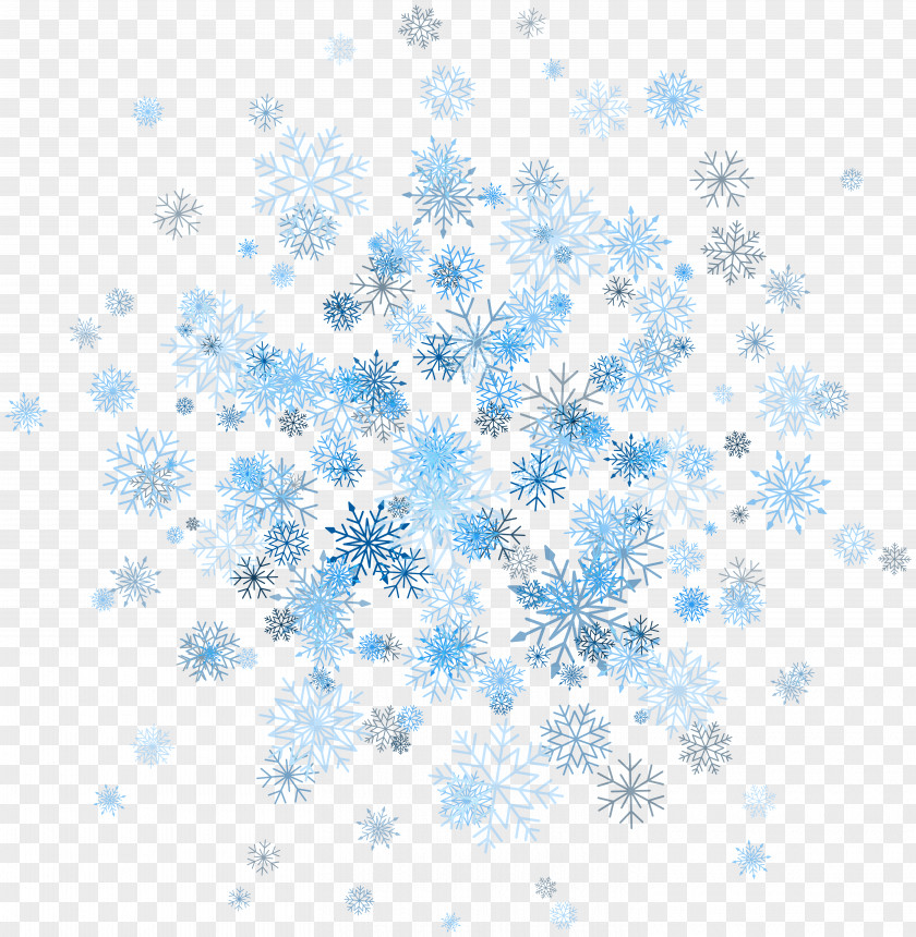 Decorative Petal Snowflake Desktop Wallpaper Clip Art PNG