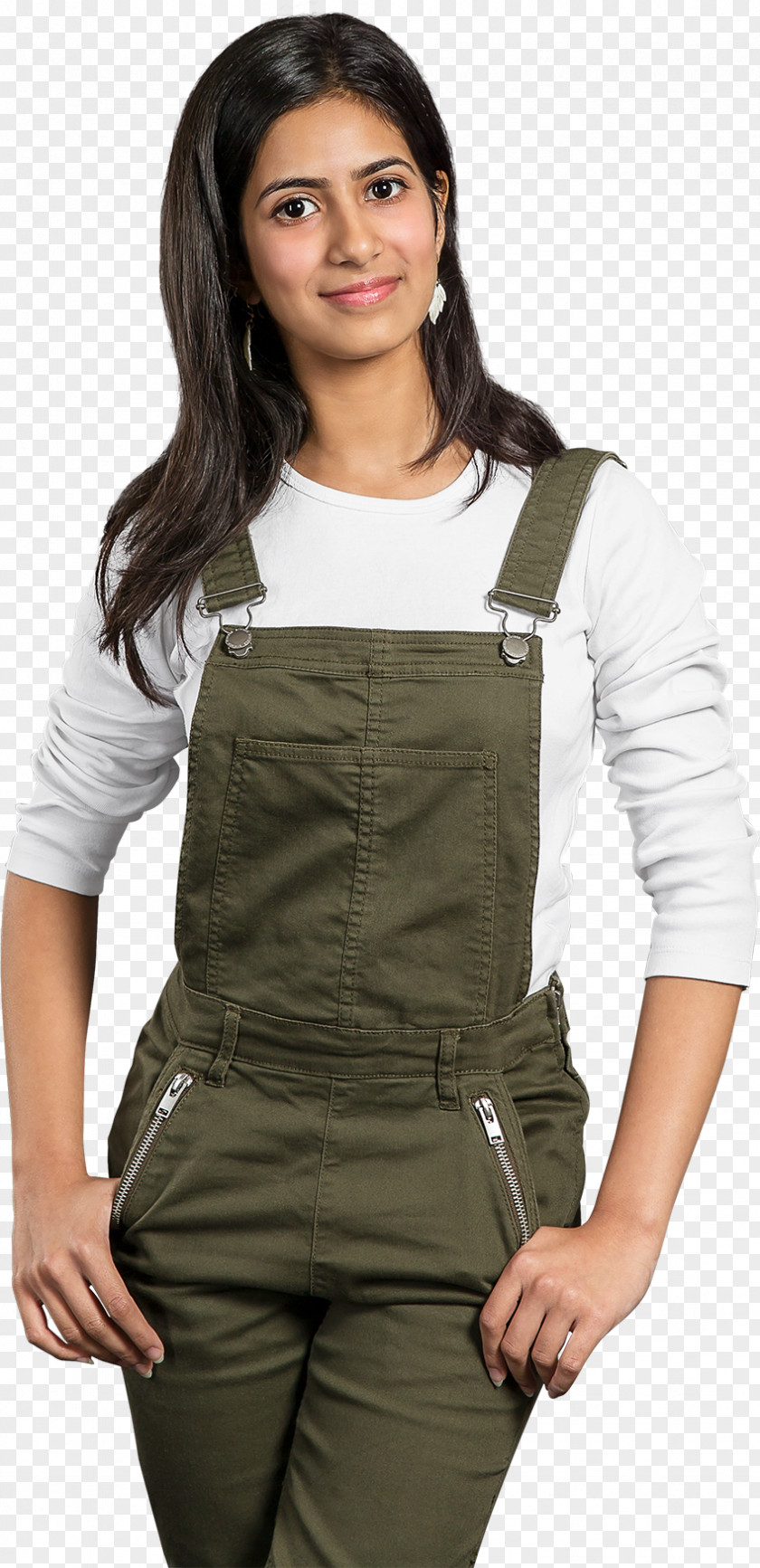 Dungarees Waist Khaki PNG