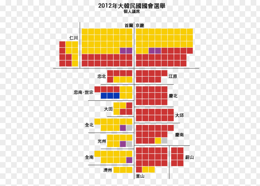 Result South Korean Legislative Election, 2012 Presidential General Election PNG