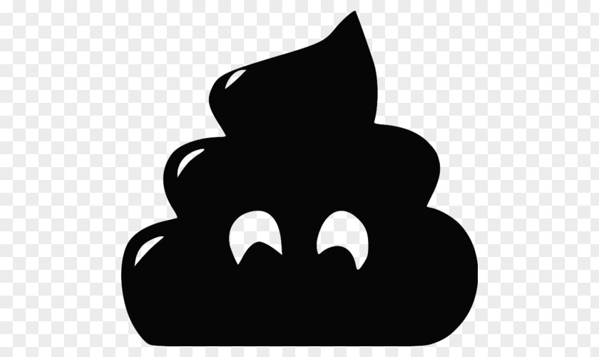 Cat Black Silhouette White Clip Art PNG