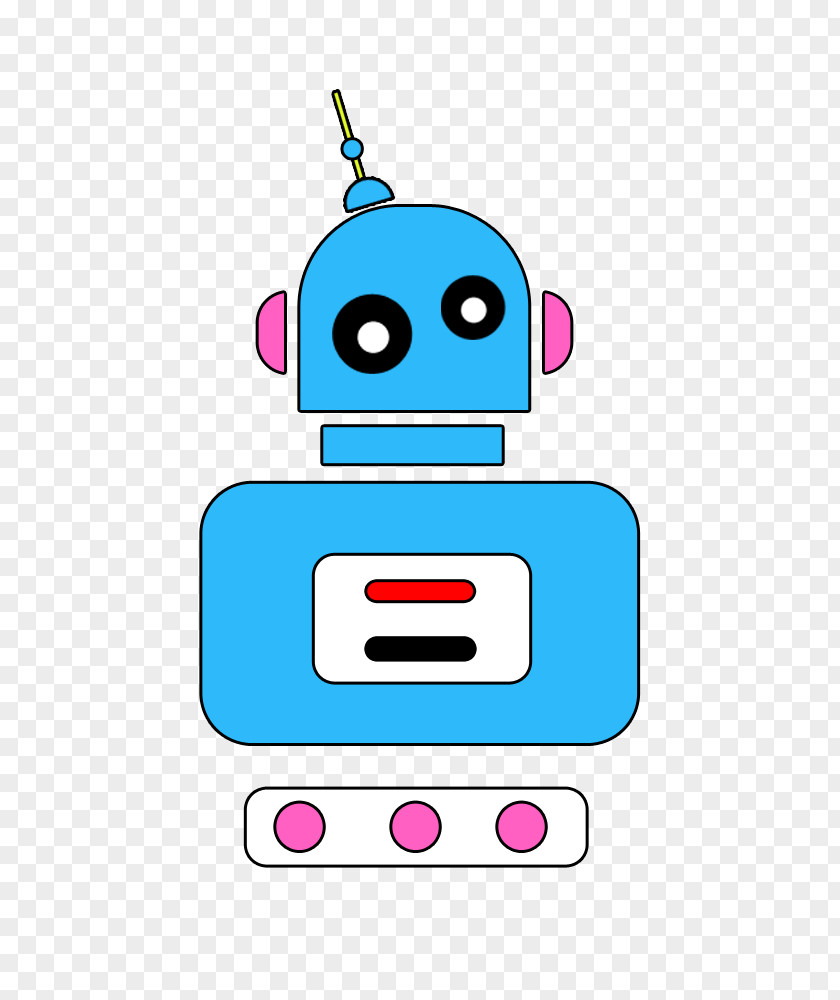 Little Robot Cartoon PNG