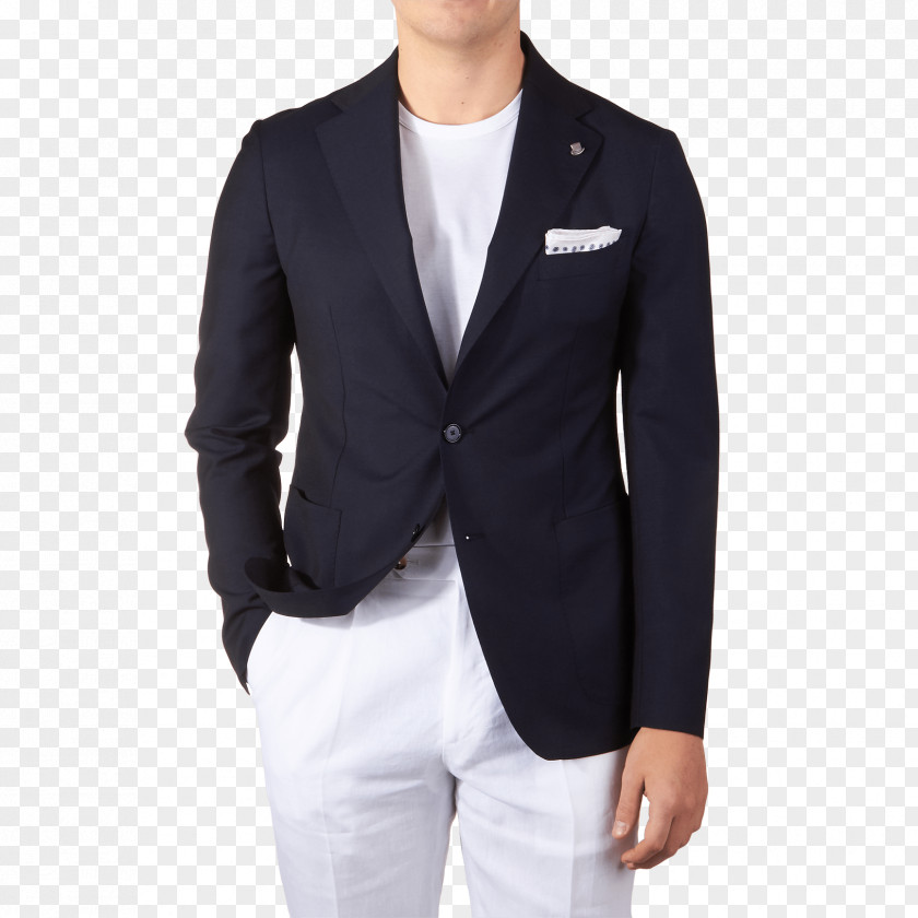 Navy Blazer T-shirt Button Clothing Lounge Jacket PNG