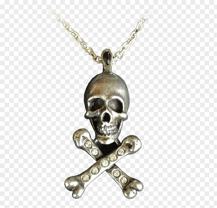 Skull Locket Necklace Earring Charms & Pendants PNG