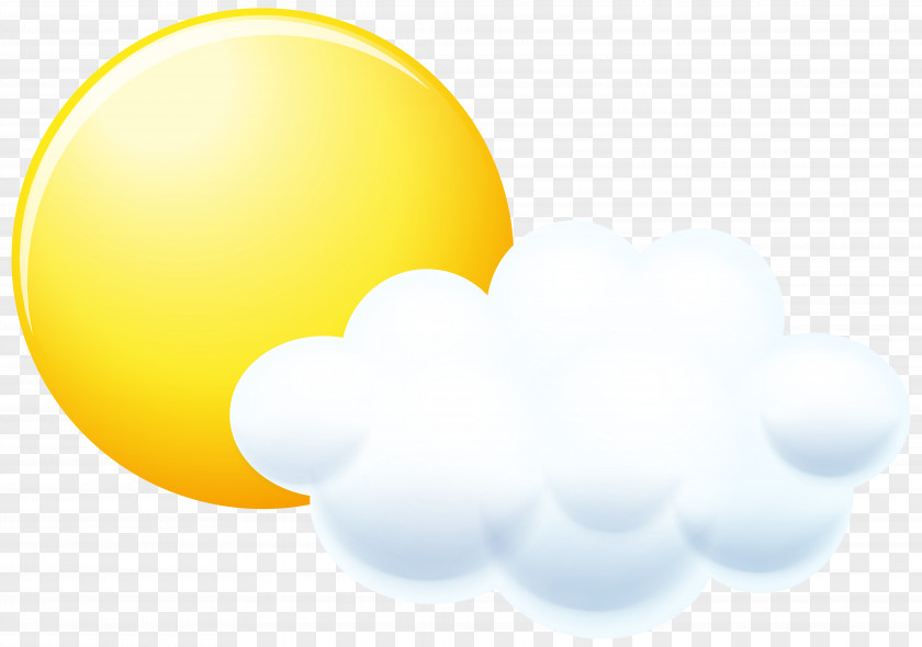 Sun And Cloud Clip Art Image Iconfinder Syre Icon Design PNG