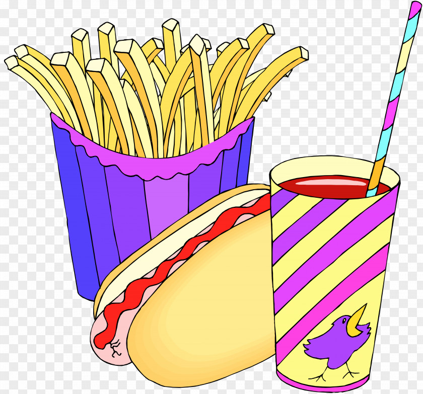 Cellulose Illustration French Fries Fast Food Restaurant Junk PNG
