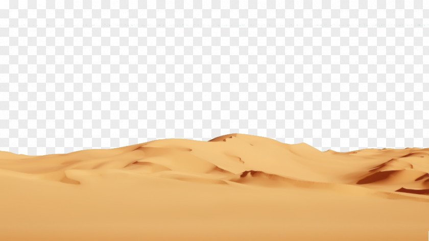 Desert Sahara Erg Sand Brown PNG