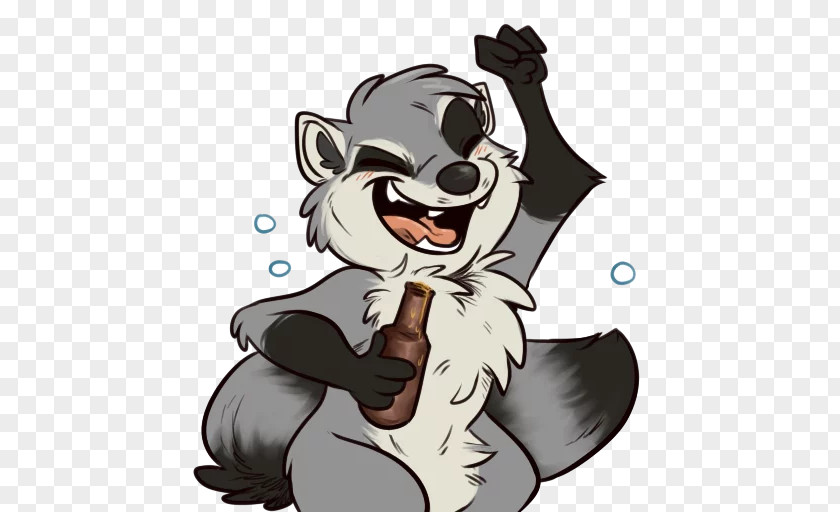 Dog Raccoons Sticker Mammal Clip Art PNG