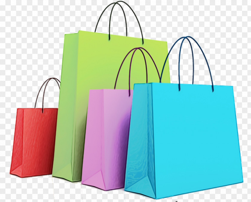 Luggage And Bags Magenta Shopping Bag PNG