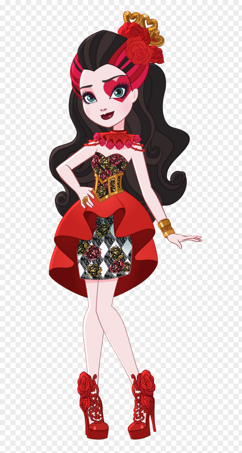 Queen Of Hearts Ever After High Doll Alice's Adventures In Wonderland Monster PNG