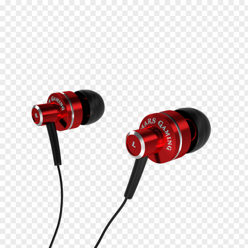 Red Nails Headphones Microphone ANIMA MARS GAMING MH0 Auriculares Intrauditivos Mars Gaming Mih1 Audio PNG