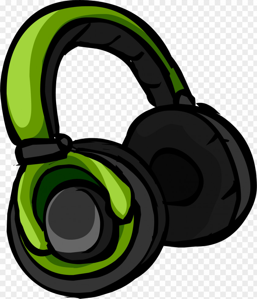 Headset Club Penguin Headphones Clip Art PNG