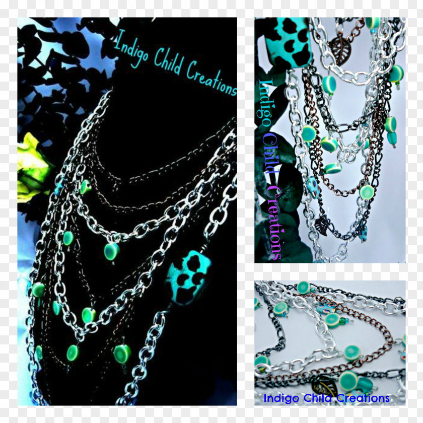 Necklace Turquoise Teal Font PNG