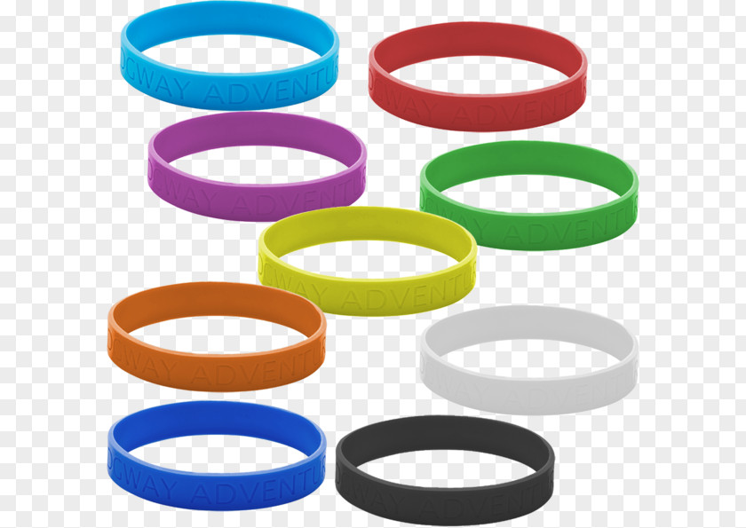 Polythene Wristband Plastic Promotional Merchandise PNG