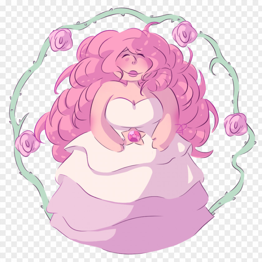 Steven Universe Rose Quartz Fan Art PNG