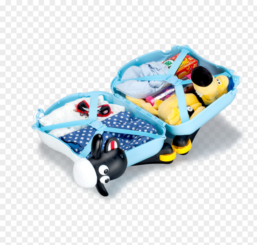 Suitcase Trunki Ride-On Travel Sheep Trolley PNG