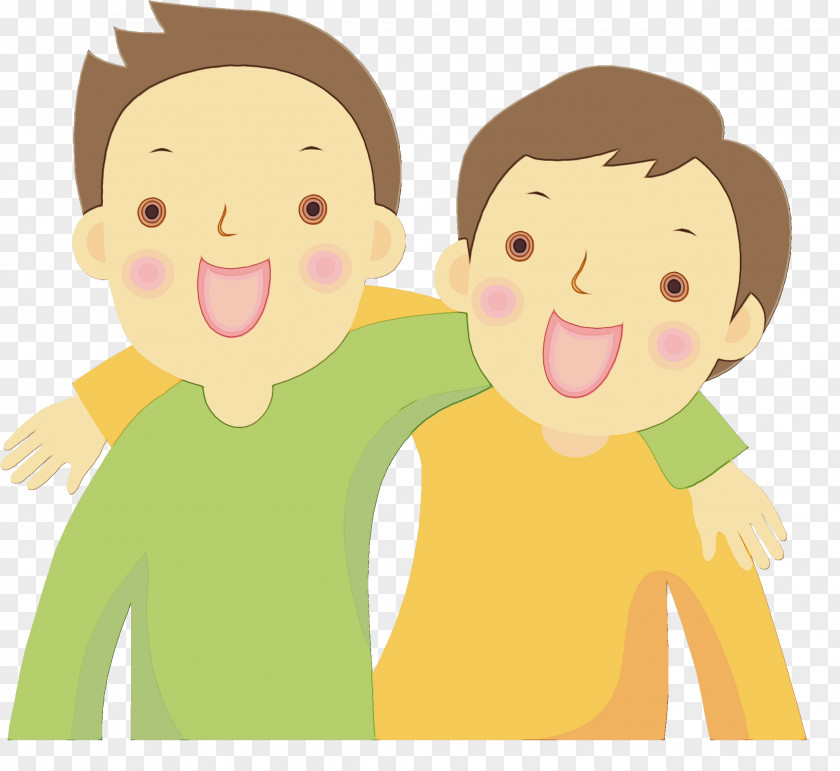 Animation Conversation Friendship Day PNG
