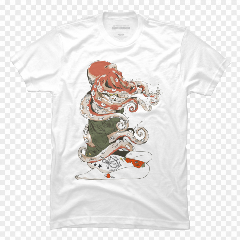 Birdcage By Octopus Artis Art Illustrator T-shirt PNG