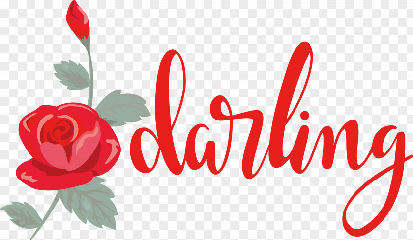 Darling Wedding PNG