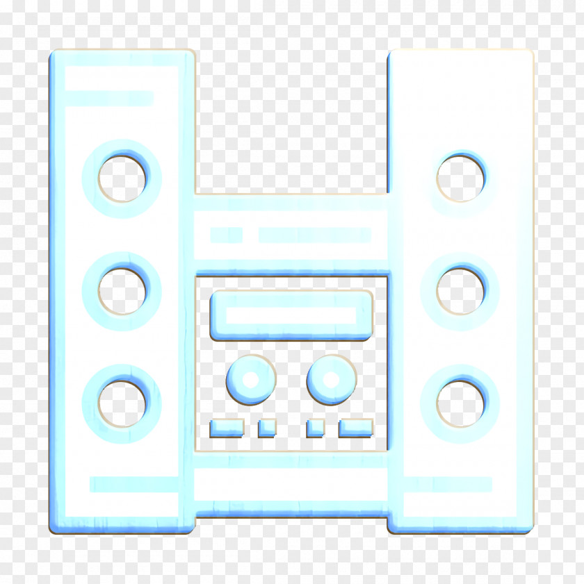 Home Theater Icon Equipment Audio System PNG