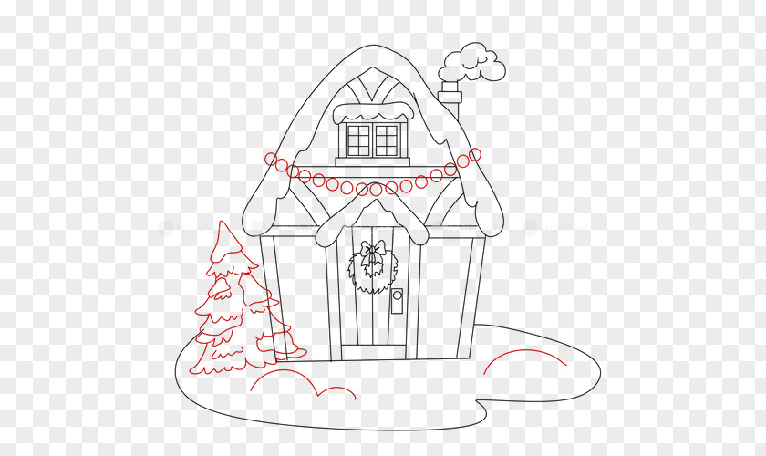 House Drawing /m/02csf Line Art Clip PNG