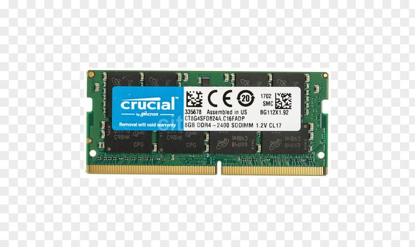 SO-DIMM DDR4 SDRAM Computer Data Storage PNG