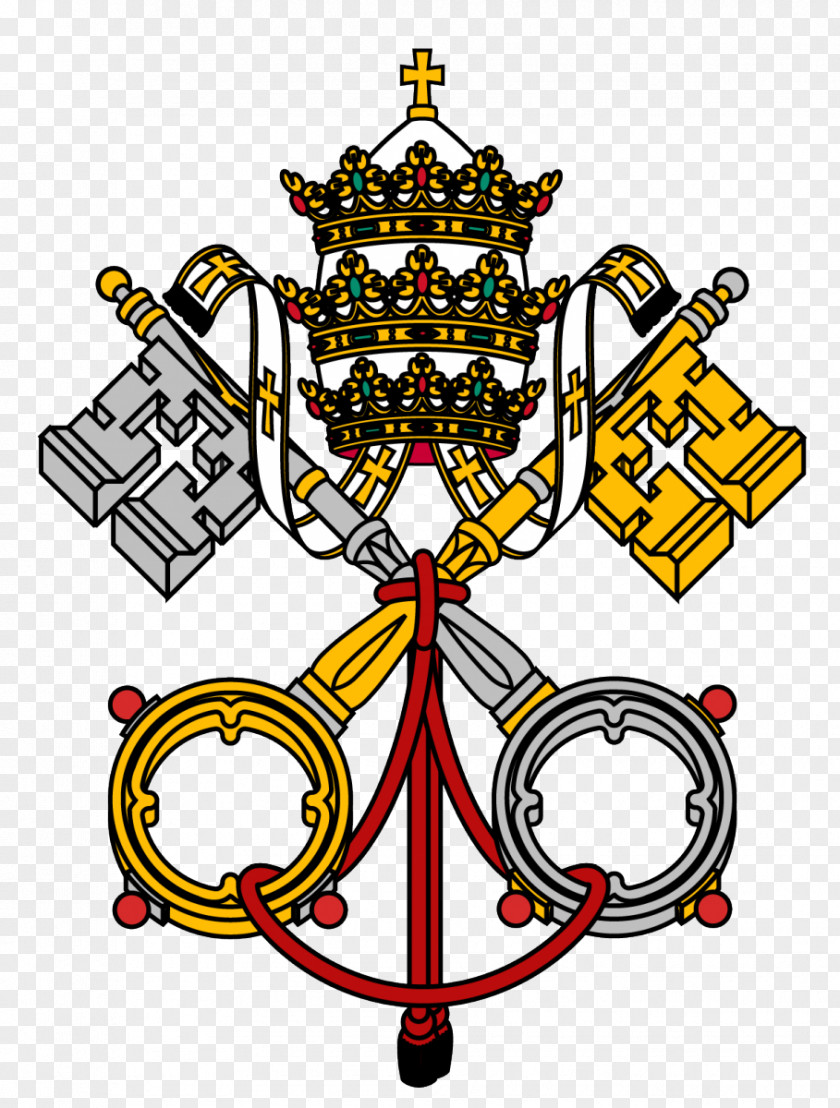 Flag Of Vatican City Papal States Image PNG