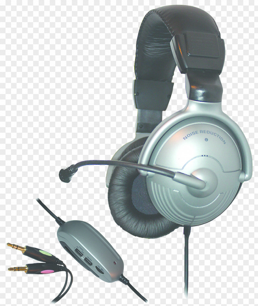 Headphones Noise-cancelling Microphone Headset Audio PNG