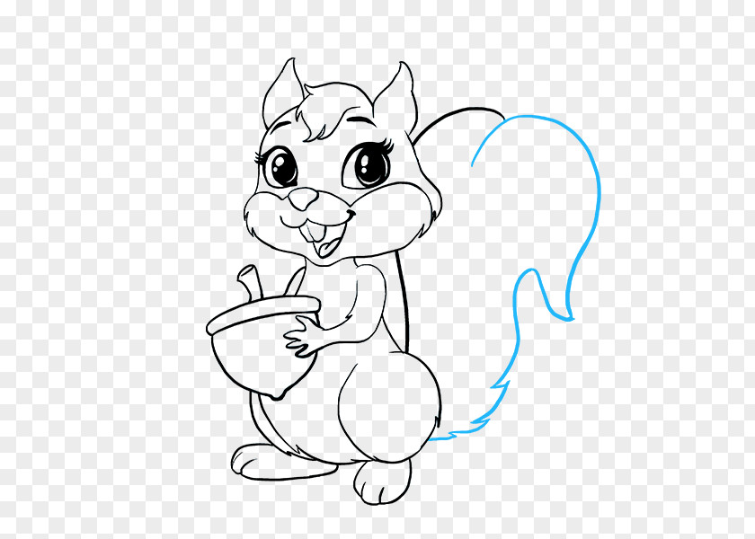 Squirrel Drawing Hands Painting Sketch PNG