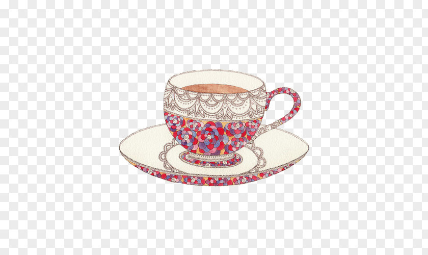 Afternoon Tea Teacup Mug PNG