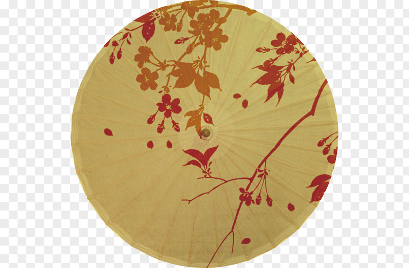 Chinese Wind Printing Paper Umbrella China U96e8u5df7 Oil-paper PNG
