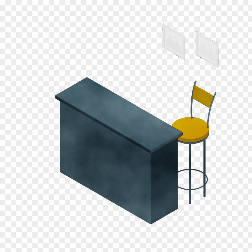 Desk Table Chair Drawing Cartoon PNG