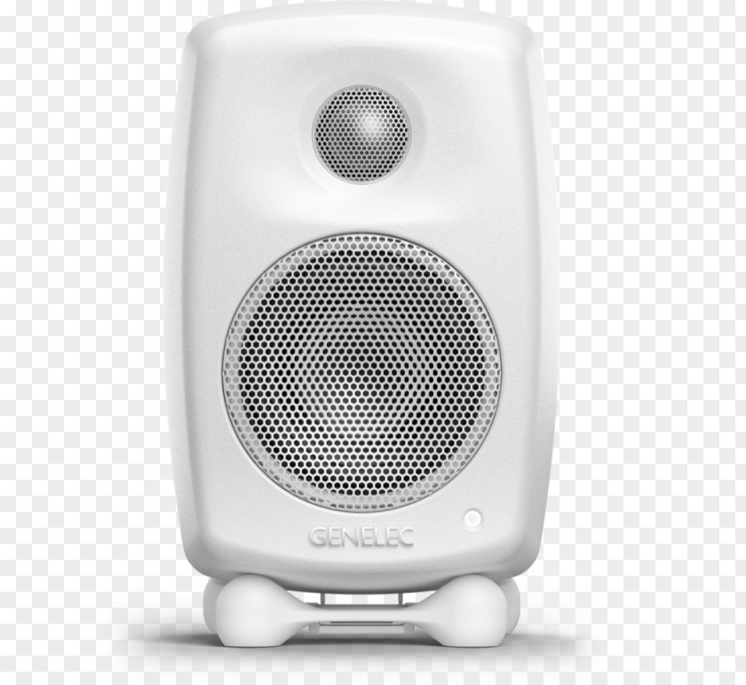 Genelec G One 2-way Active Speaker Loudspeaker Audio Powered Speakers PNG