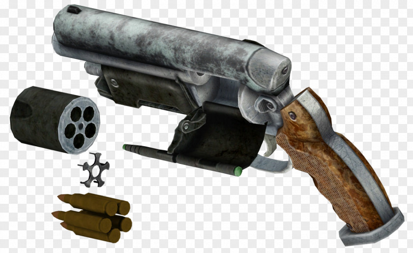 Guns Fallout: New Vegas Weapon Firearm Revolver Trigger PNG