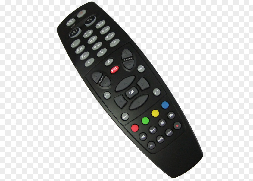 Remote Controls Dreambox Dream Multimedia RC-10 Control Telefunken Television PNG