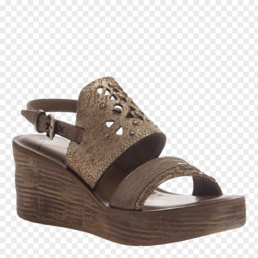 Sandal Shoe Wedge Leather Flip-flops PNG