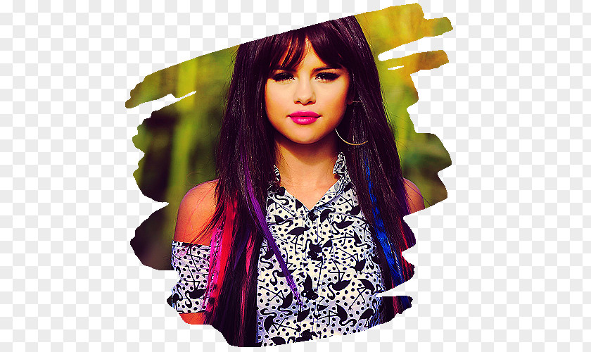 Selena Gomez Hit The Lights Hairstyle Hair Coloring PNG