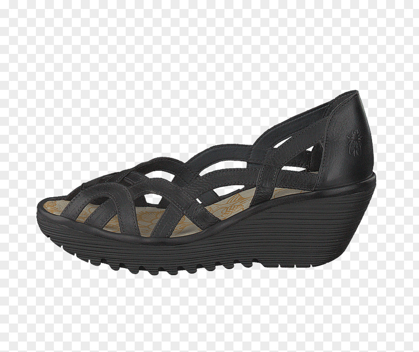 Shoe Footway Group Fly London Women's Yadi Leather Wedge Sandal Brandosab AB PNG