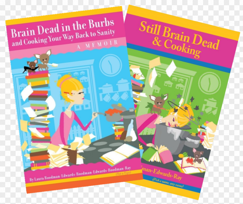 Book Brain Dead In The Burbs Graphic Design Death PNG