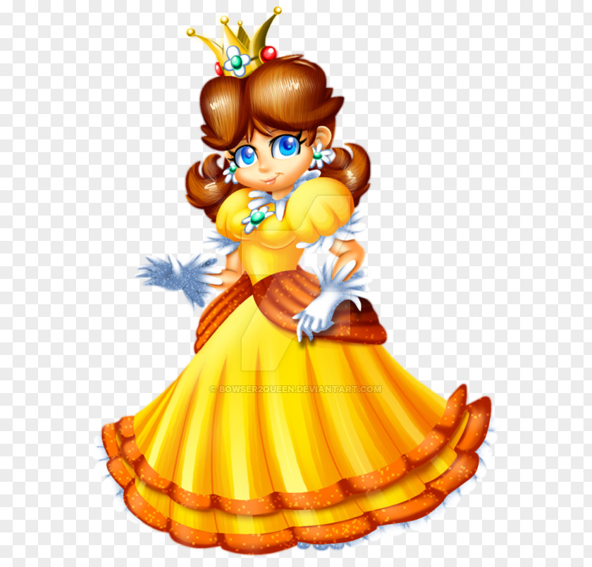 Peach Float Princess Daisy Mario Kart Wii Mii PNG