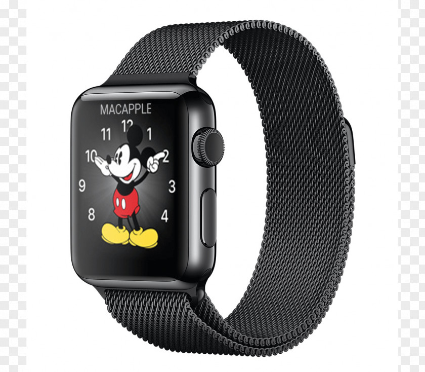 Apple Watch Series 2 3 1 Stainless Steel PNG