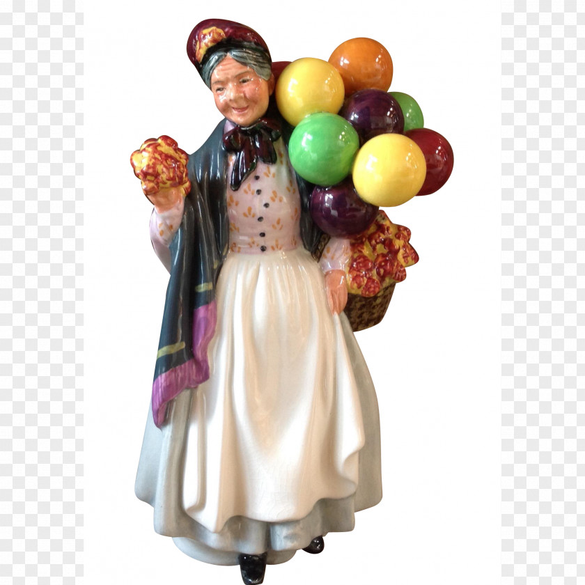 Balloon Royal Doulton Figurine Porcelain Party Favor PNG