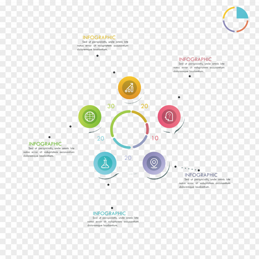 Creative Graphic Design Business Information Diagram Infographic Chart PNG
