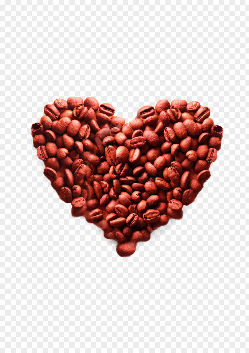 Heart Shaped Coffee Beans Child Instant Cappuccino Cafe PNG