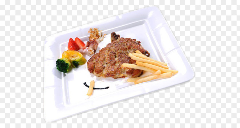 Spain Black Pepper Chicken Chop European Cuisine Spanish Food PNG