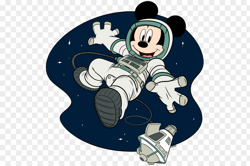 Anstronaut Cartoon Mickey Mouse Minnie Clip Art Donald Duck Goofy PNG
